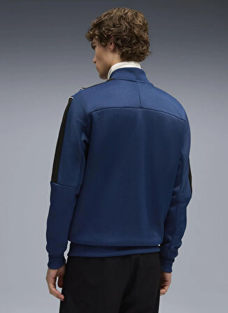 Puma 63276405 Ferrari MT7 Track Jacket P Mavi Regular Fit Düz Erkek Zip Ceket