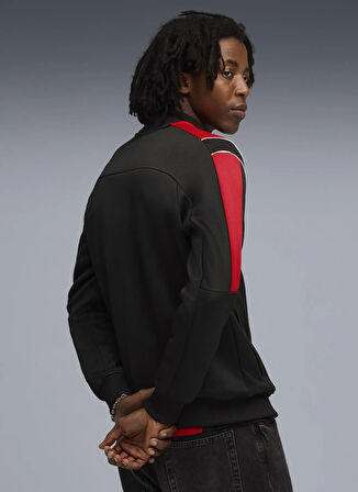 Puma 63276401 Ferrari MT7 Track Jacket P Siyah Regular Fit Düz Erkek Zip Ceket