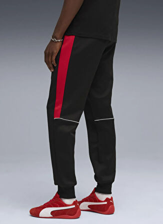 Puma 63276501 Ferrari MT7 Track Pants PU Siyah Lastikli Bel Regular Fit Düz Erkek Eşofman Altı
