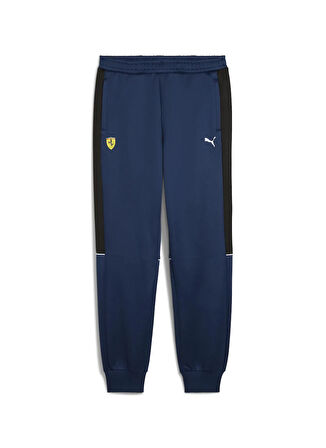 Puma 63276505 Ferrari MT7 Track Pants Pe Mavi Lastikli Bel Regular Fit Düz Erkek Eşofman Altı