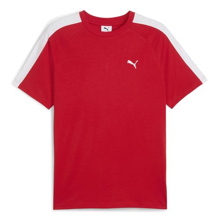 T7 Erkek Kırmızı Günlük Stil T-Shirt 62959211