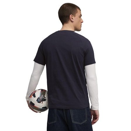T7 Erkek Lacivert Günlük Stil T-Shirt 62959216