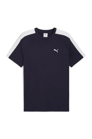 T7 Erkek Lacivert Günlük Stil T-Shirt 62959216