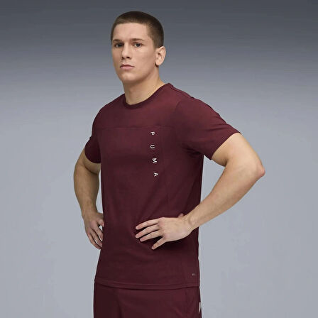 PUMA TAD TECH Triblend Tee 52600696 Bordo