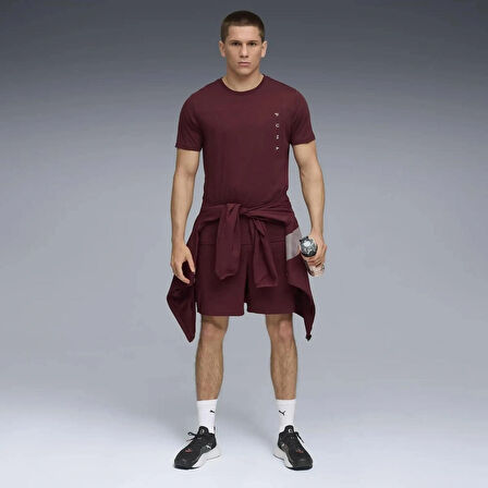 PUMA TAD TECH Triblend Tee 52600696 Bordo
