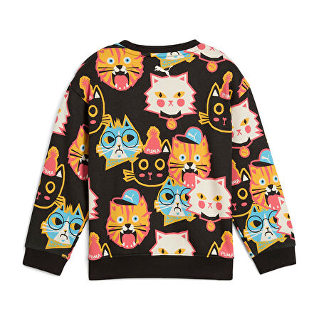Puma Çocuk Sweatshirt Moody Cat Crew
