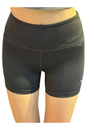 W Shape Short Tıght 4" Kadın Sort