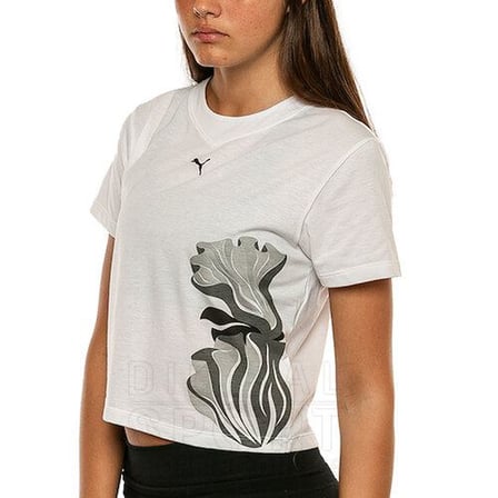 W FLORAL RIBBON GRAPHIC TEE  Erkek T-Shirt 52748902