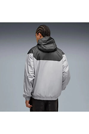 Essentials Erkek Gri Rüzgarlık (684626-63)