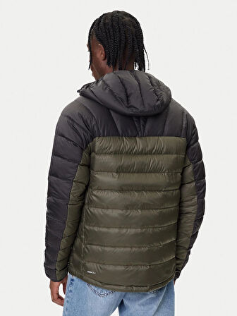 PUMA Packlite Hooded Down Jacket 68522170 Yeşil- Siyah