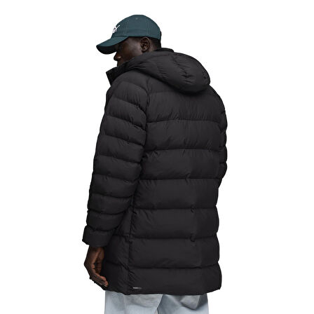 Mono Hooded Erkek Siyah Günlük Stil Mont 68836601