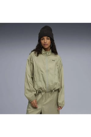 DARE TO Jacket Haki Kadın Fermuarlı Ceket
