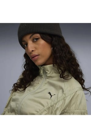 DARE TO Jacket Haki Kadın Fermuarlı Ceket
