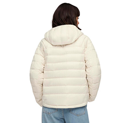 685234-87 Puma Packlıte Hooded Down Jacket Kadın Mont Krem