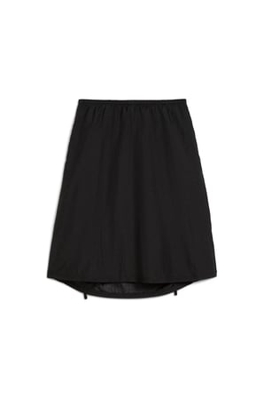 T7 Woven Midi Skirt Kadın Etek Siyah 63343801