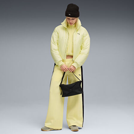 Dare To Puffer Kadın Sarı Günlük Stil Mont 63217335