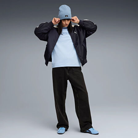 T7 Bomber Kadın Lacivert Günlük Stil Ceket 63347816