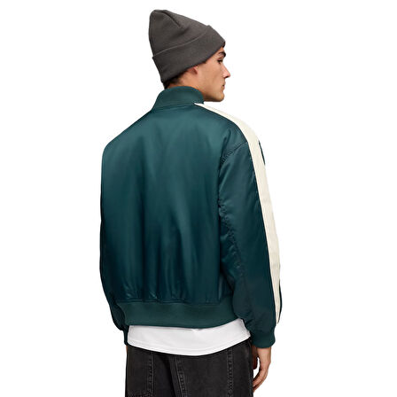 T7 Bomber Erkek Yeşil Günlük Stil Ceket 63347875
