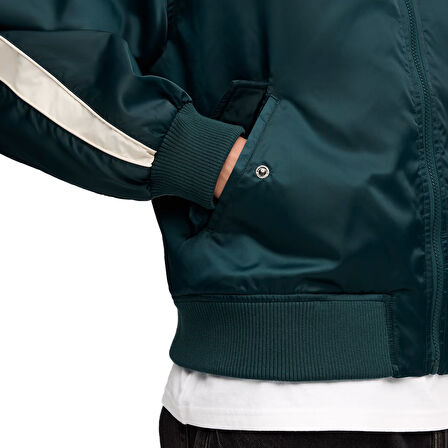 T7 Bomber Erkek Yeşil Günlük Stil Ceket 63347875