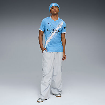 Manchester City 25/26 Home Jersey Replica Erkek Mavi Futbol Forma 78033801