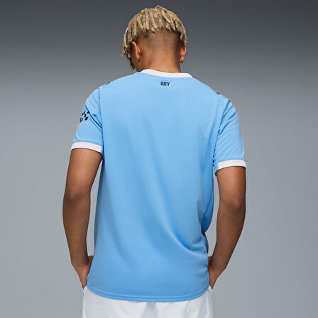 Puma Mcfc Erkek Mavi İç Saha Futbol Forması