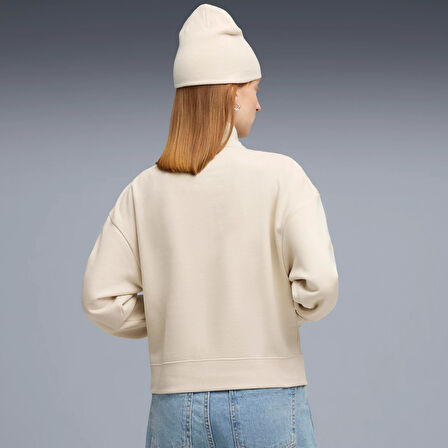 Puma Class Half-Zip Crew Kadın Yetişkin Sweatshirt