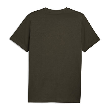 Graphic Tee Erkek Yeşil Günlük Stil T-Shirt 68803470