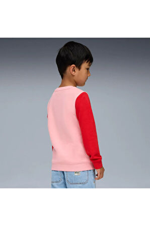 Little Runners Crew Çocuk Bisiklet Yaka Sweatshirt