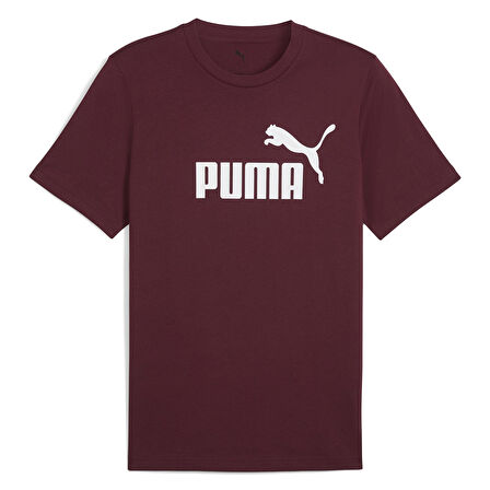 Ess No. 1 Logo Erkek Bordo Günlük Stil T-Shirt 68253396