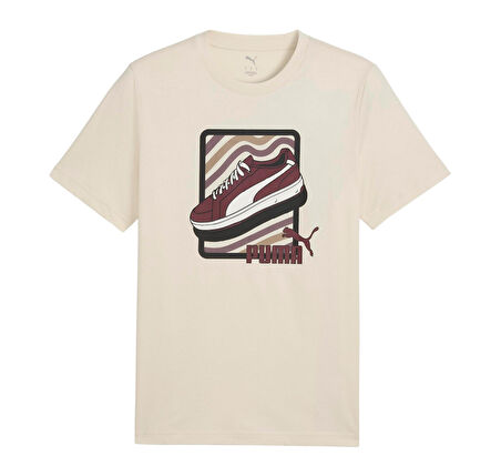 688033-87 Puma Graphıc Tee Erkek T-Shirt