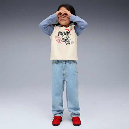 Puma Çocuk Sweatshirt Little Runners Crew