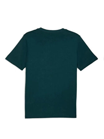 Puma Graphic Tee 68803275 Erkek Kısa Kol T-Shirt - Puma - Graphic Tee - Yeşil - ST02836-Yeşil-S