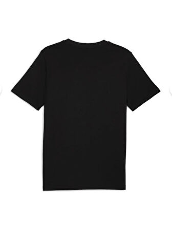 Puma Graphic Tee 68803275 Erkek Kısa Kol T-Shirt - Puma - Graphic Tee - Siyah - ST02836-Siyah-S