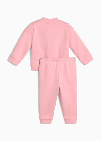 Puma Düz Pembe Kız Çocuk Eşofman Takımı 68973227T-MINICATS Full-Zip S