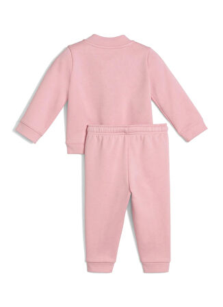 Puma Düz Pembe Bebek Eşofman Takımı 68973227B-MINICATS Full-Zip S