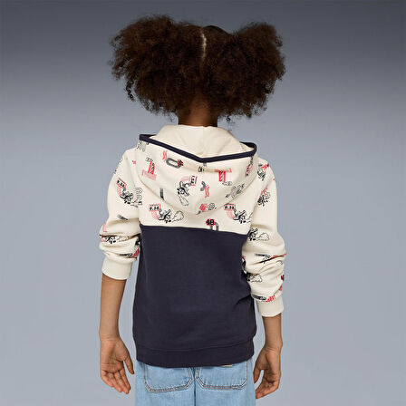 Puma Çocuk Hoodie Little Runners Half-Zip