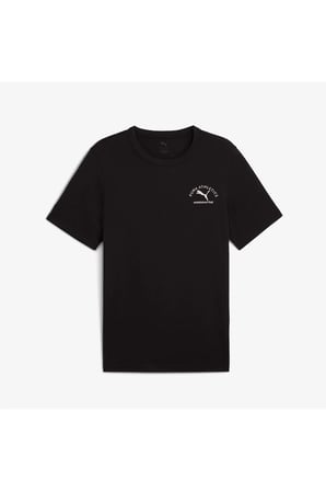 Herren Erkek Siyah T-Shirt