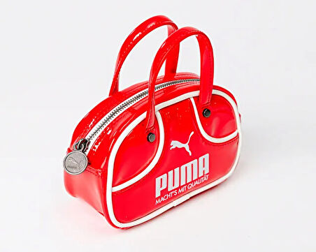Puma Puma 1976 Micro Grip Bag Omuz Çantası-En: 17 cm, Boy: 10 cm, Derinlik: 7 cm 09182403 Kırmızı