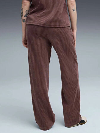 PUMA ESS ELEVATED Velour Pant kadın SWEAT PANT 68810888