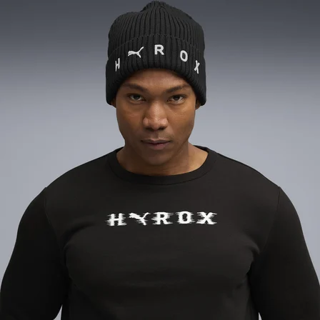 x Hyrox Mid Crown Unisex Siyah Antrenman Bere 02661101
