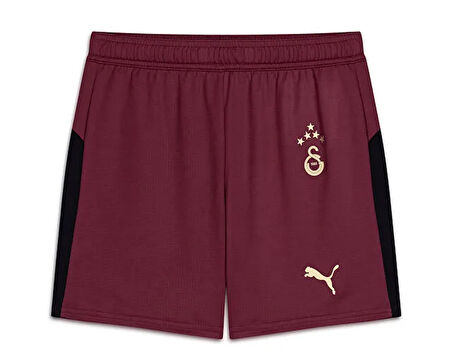 Puma Gsk Shorts Replica Jr W/Blocking W/O Genç Galatasaray 25/26 Futbol Şortu 77982403 Siyah