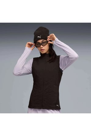 W Run Cloudspun Warmlbl Vest Kadın Siyah Yelek