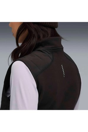 W Run Cloudspun Warmlbl Vest Kadın Siyah Yelek