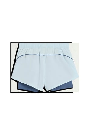 RUN VELOCITY 2IN1 3" SHORT W Mavi Kadın Şort