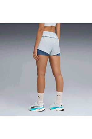 RUN VELOCITY 2IN1 3" SHORT W Mavi Kadın Şort