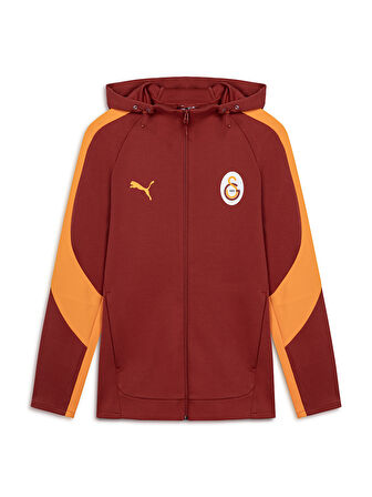 Galatasaray Puma A Takım Fermuarlı Kapüşonlu Sweatshirt 78290201