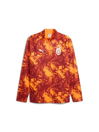 Galatasaray Puma A Takım 1/4 Fermuarlı Uzun Kollu Antrenman Üst 78290101