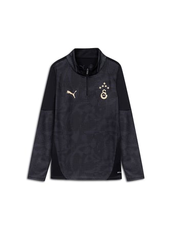 Galatasaray Puma Çocuk A Takım 1/4 Fermuarlı Uzun Kollu Antrenman Üst 78288810