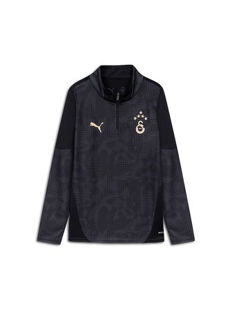 Galatasaray Puma Çocuk A Takım 1/4 Fermuarlı Uzun Kollu Antrenman Üst 78288810
