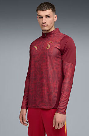 Galatasaray 25/26 A Takım 1/4 Fermuarlı Uzun Kollu Antrenman Üst Forma